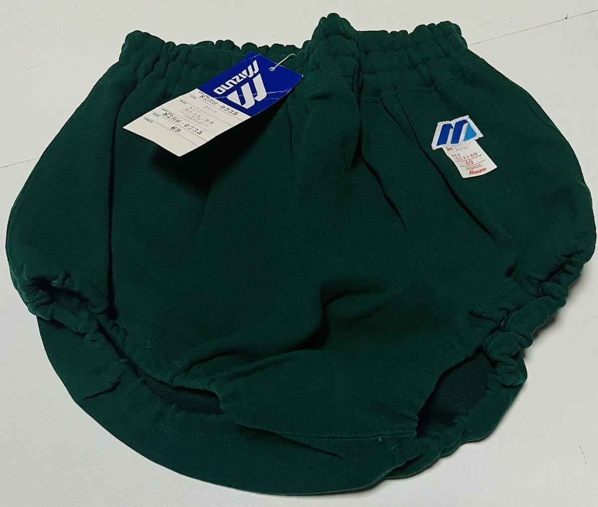 超目玉】 当時物☆ミズノ☆ブルマ☆グリーン☆ナイロン100%☆新品