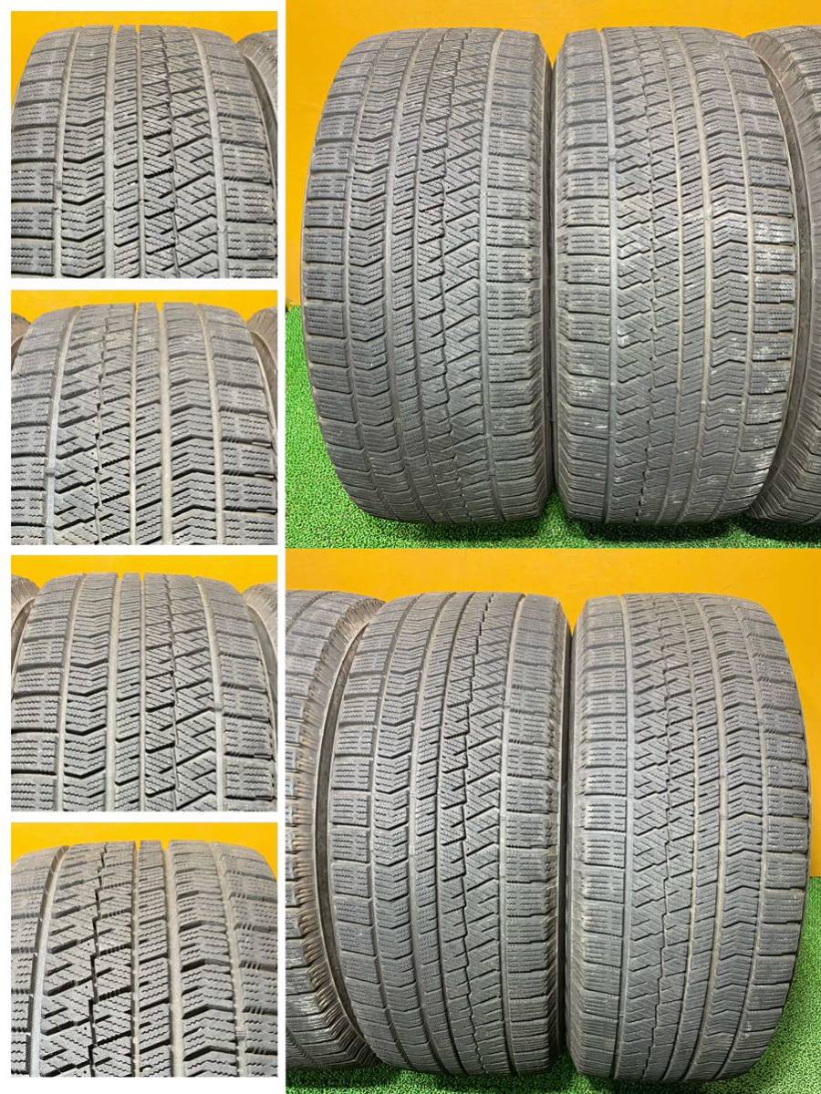 冬用 225/55R17 97Q BRIDGESTONE BLIZZAK VRX 2 ☆日産純正 【17×7.5J +45 PCD: 114.3×5H ハブ径: 66mm】日産 フーガ、スカイライン等に_画像6