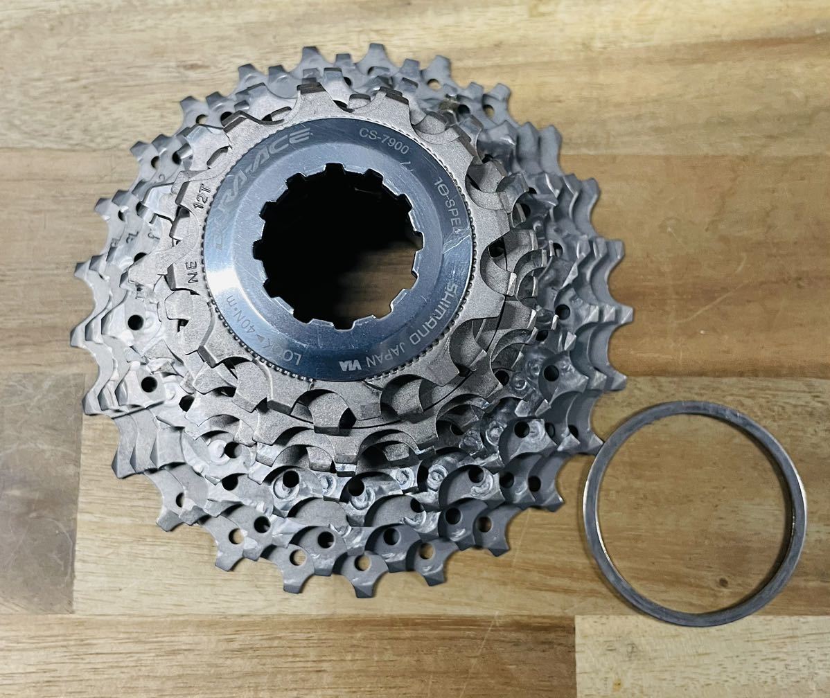 満点の カセット DURA-ACE 10S 12-25T CS-7900 デュラエース 【良品