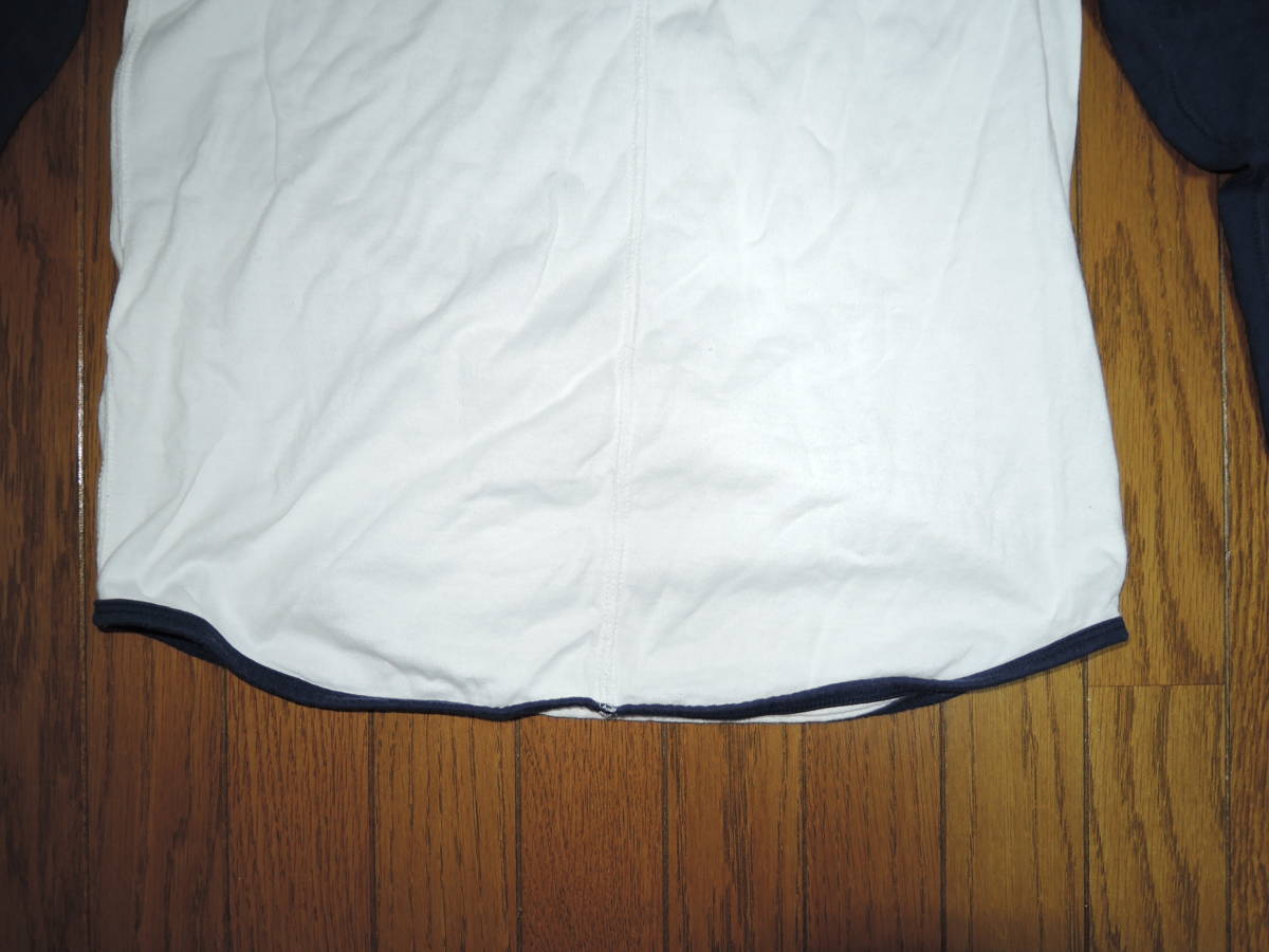 eye JUNYA WATANABE MAN Junya Watanabe застежка с планкой long футболка M белый темно-синий la gran cut and sewn eye. Logo LOGO /