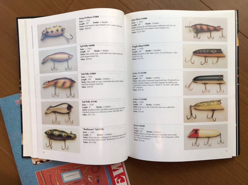 Fishing Lure Collectibles とFISHING TACKLE ANTIQUES AND COLLECTABLES 洋書セット heddon ABU_画像5