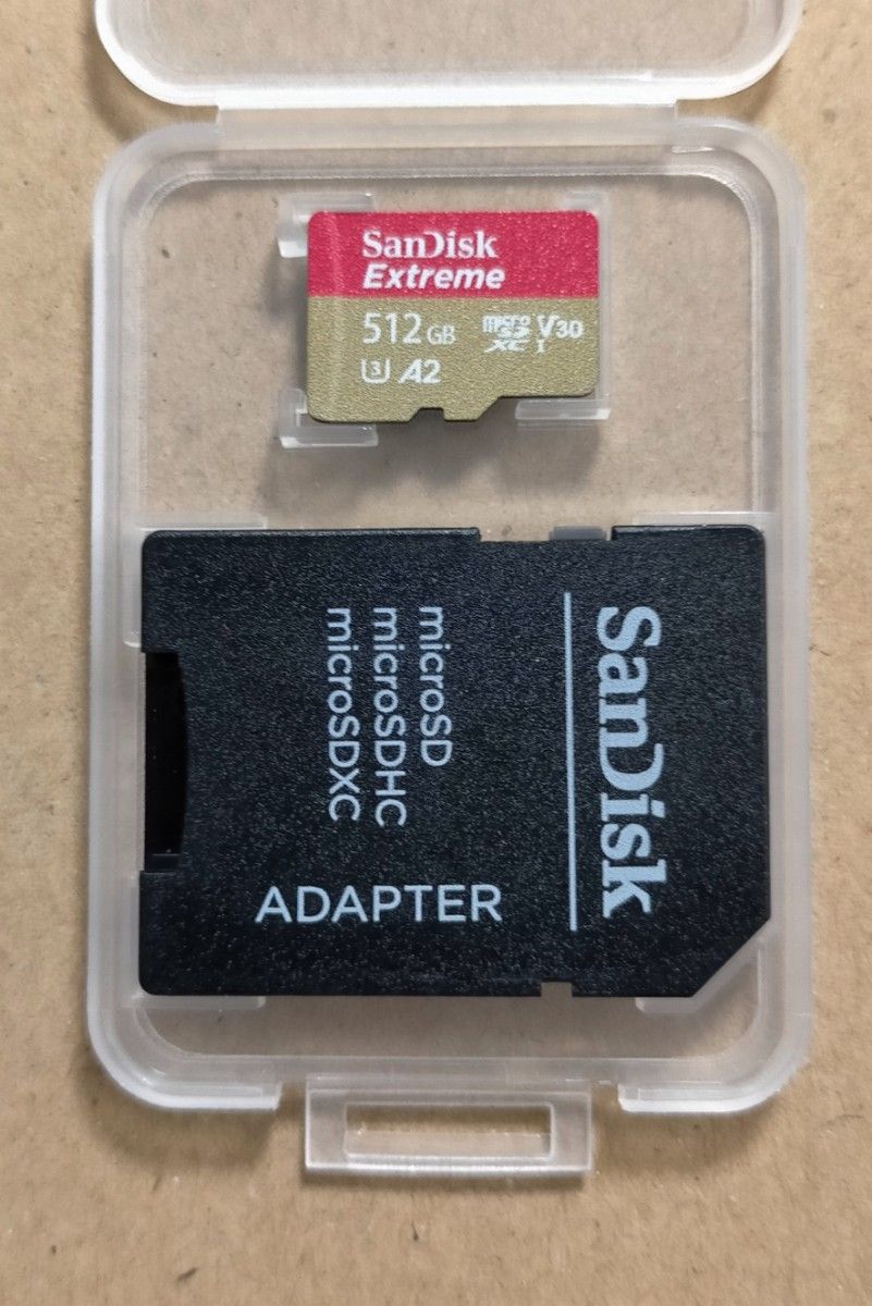 サンディスク SANDISK SDSQXA0-512G-JN3MD  Extreme microSDXCカード 512GB 1枚