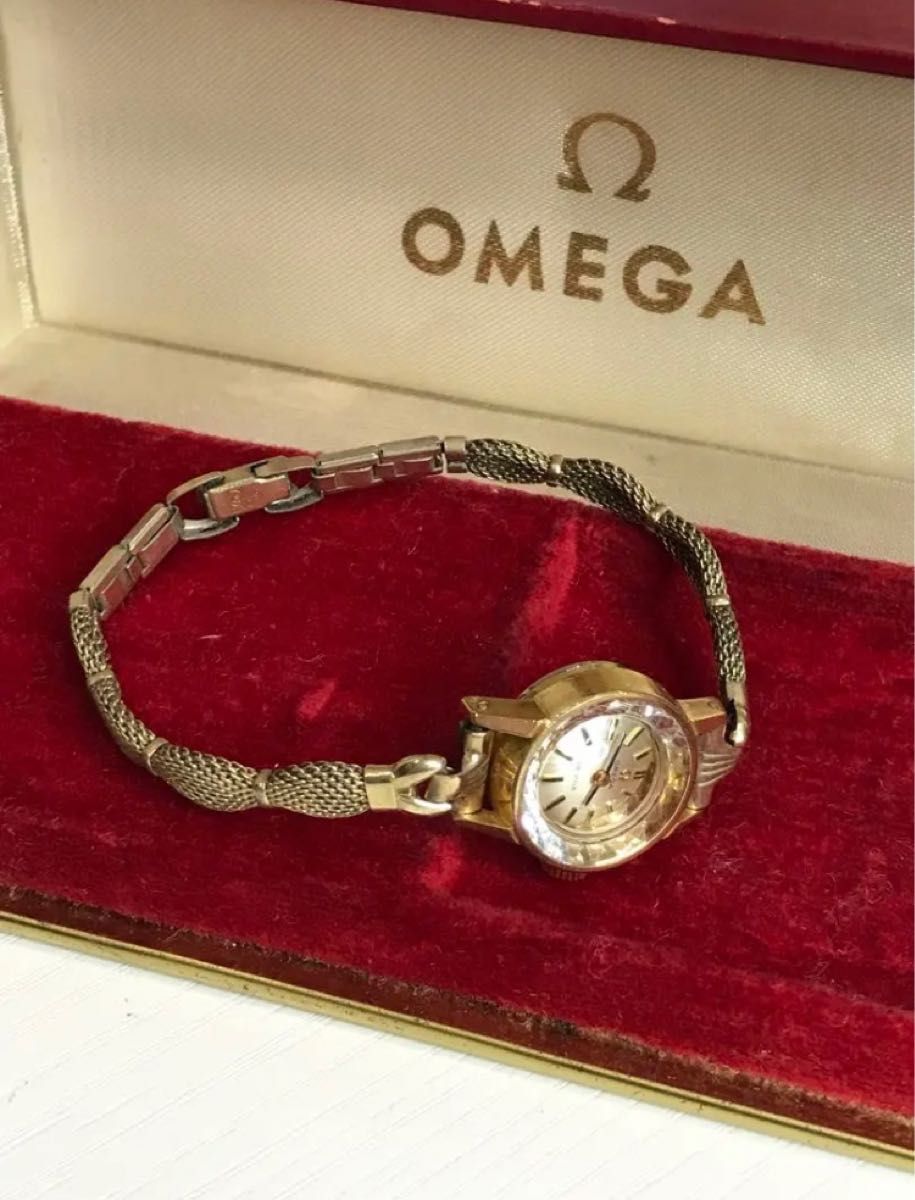 オメガ OMEGA アンティーク 腕時計 カットガラス 手巻き Yahoo