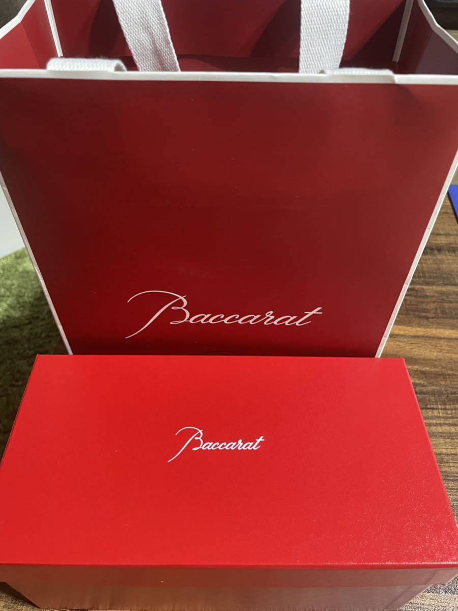 【未使用品】Baccarat バカラ 2022 クリスタ ロックグラス タンブラー ペア(2客)セット 袋 箱付_画像2