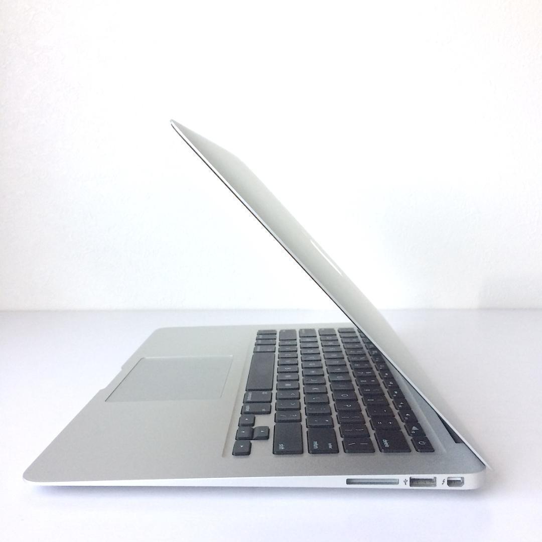 送料無料58◆放電回数121回アップルApple MacBook Airノートパソコン13インチCore i5 8GB SSD256GBカメラWifi  マックブックノートPC2013