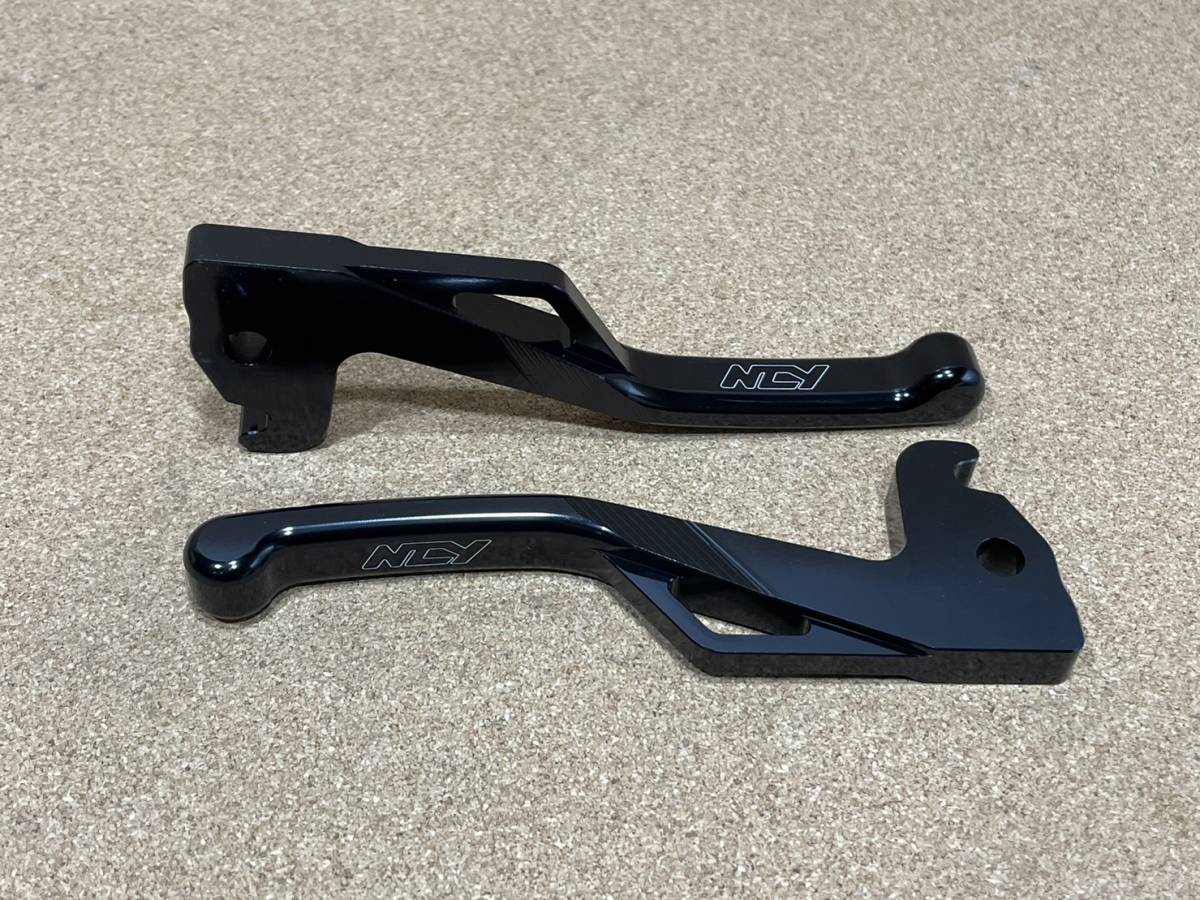 NCY Short brake lever black Cygnus X4 type 5 type BWS125 Majesty S etc. 