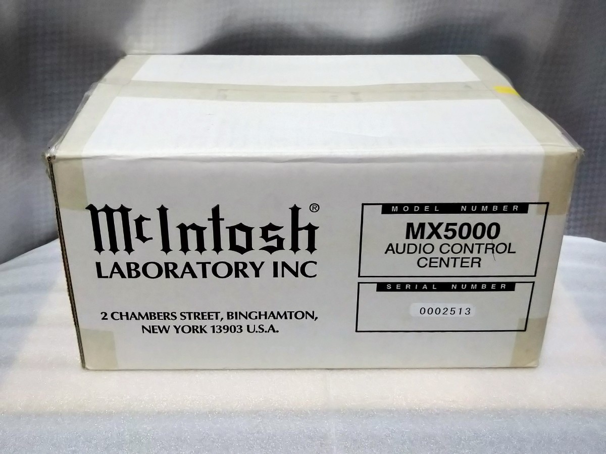 送料無料 Mcintosh MX5000 AUDIO CONTROL CENTER CD 1DIN アンプレス マッキントッシュ 販売終了モデル 当時物 稀少の画像10