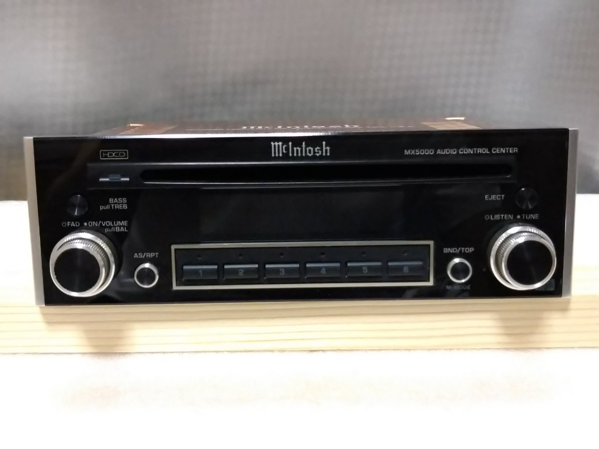送料無料 Mcintosh MX5000 AUDIO CONTROL CENTER CD 1DIN アンプレス マッキントッシュ 販売終了モデル 当時物 稀少の画像5