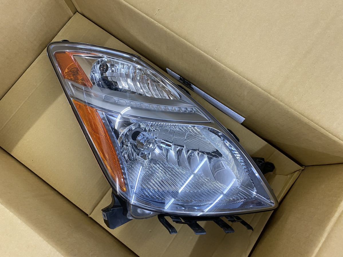 希少 20 プリウス US ヘッドライト 左右セット 後期 HID用 希少 20 プリウス US ヘッドライト 左右セット 後期 HID用