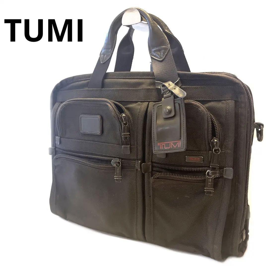 素晴らしい TUMI トゥミ ビジネスバッグ 書類ケース 通勤 黒 バッグ