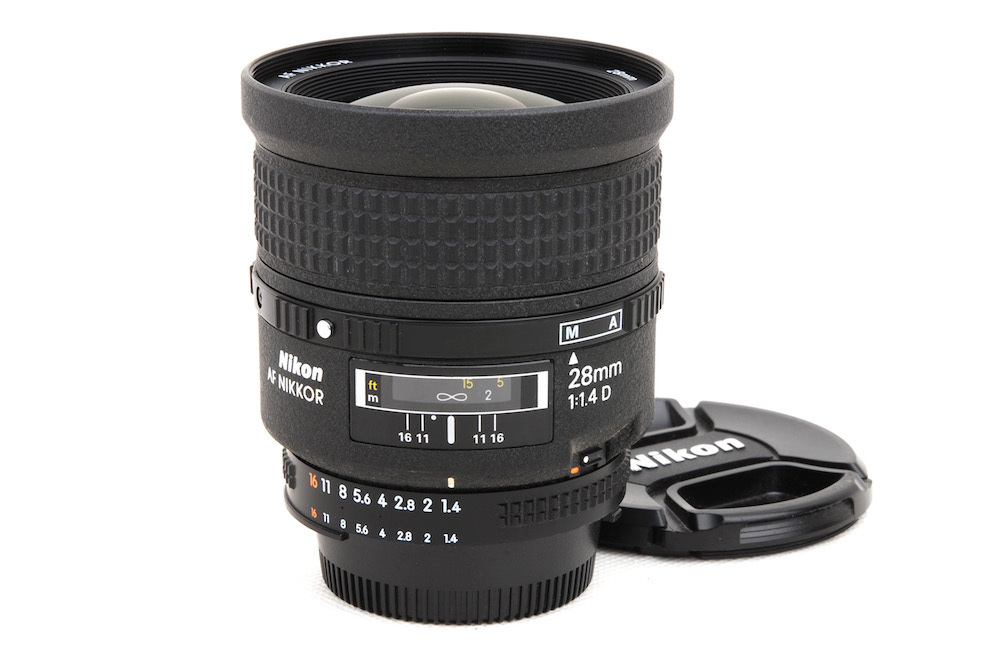 激安大特価!】 AF 【美品】Nikon/ニコン Nikkor レンズ D f1.4 28mm