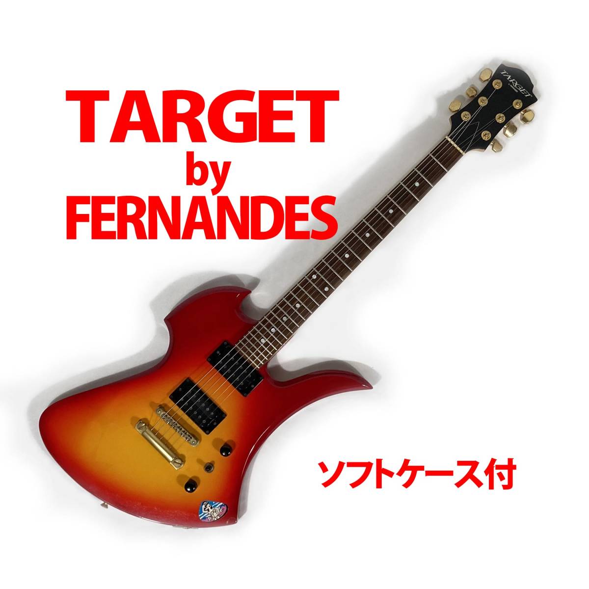 TARGET by FERNANDES モッキンバードタイプ中古エレキギター ソフト