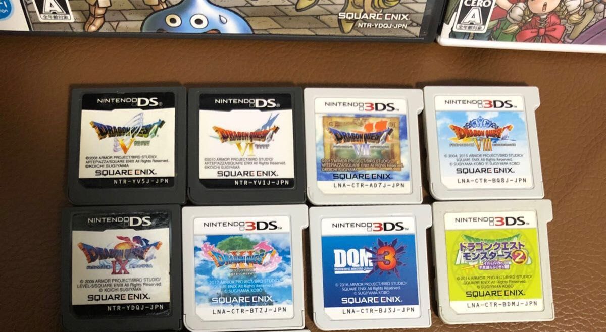 ドラクエ DSソフト 3DSまとめ売り 5 6 7 8 911など計8ソフト ドラクエ DSソフト 3DSまとめ売り 5 6 7 8 911など計8ソフト
