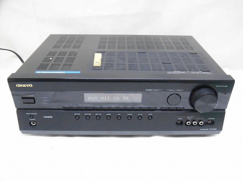 Kるま8739 ONKYO/オンキョー 7.1ch AVレシーバー HTR680 映像機器 音響機器 電化製品 オーディオ機器 家電製品