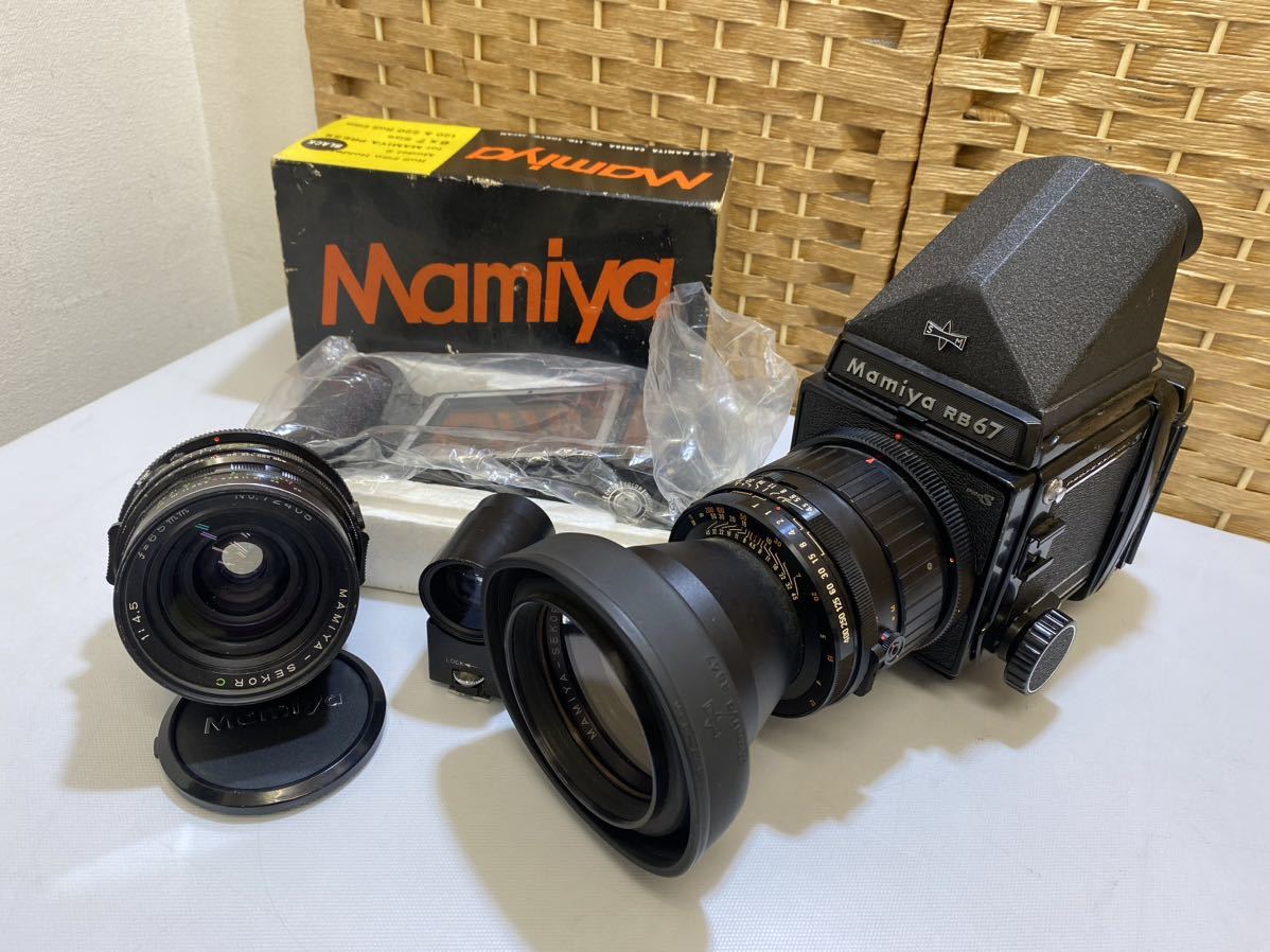 37735【自宅保管品】MAMIYA マミヤ RB67 ProS 中判フィルムカメラ