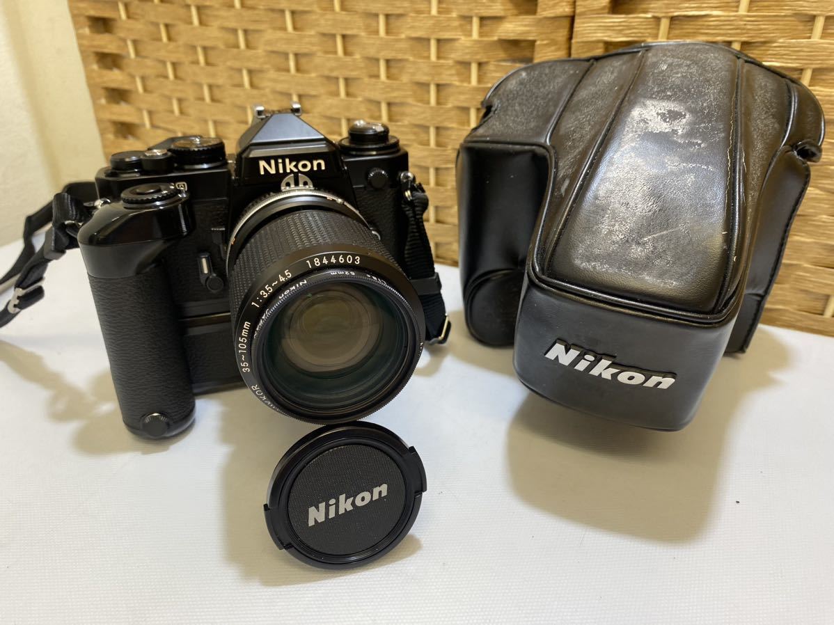 SH1350 自宅保管品 Nikon ニコン FE2 一眼レフフィルムカメラ MD-12