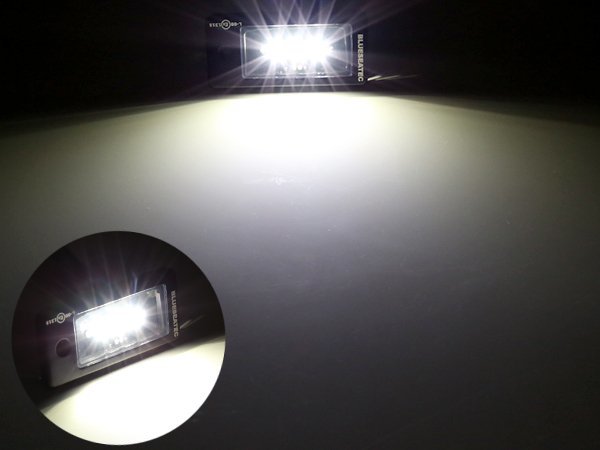 LED ライセンスランプ ナンバー灯 アウディ A3/A4/A5/A6/A8/Q7/S3/S4 R-205_画像3