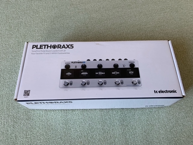 中古美品!! t.c.electronic PLETHORA X5 空間系マルチ 中古美品!! t.c.electronic PLETHORA X5 空間系マルチ