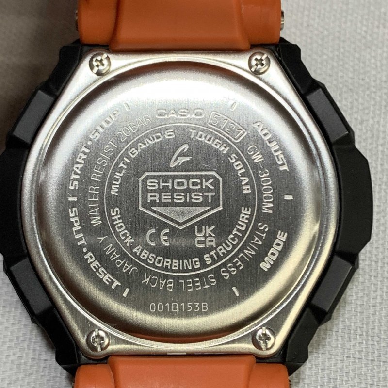 新発売の 腕時計 メンズ Ｇ－ＳＨＯＣＫ ＣＡＳＩＯ オレンジ 時計/