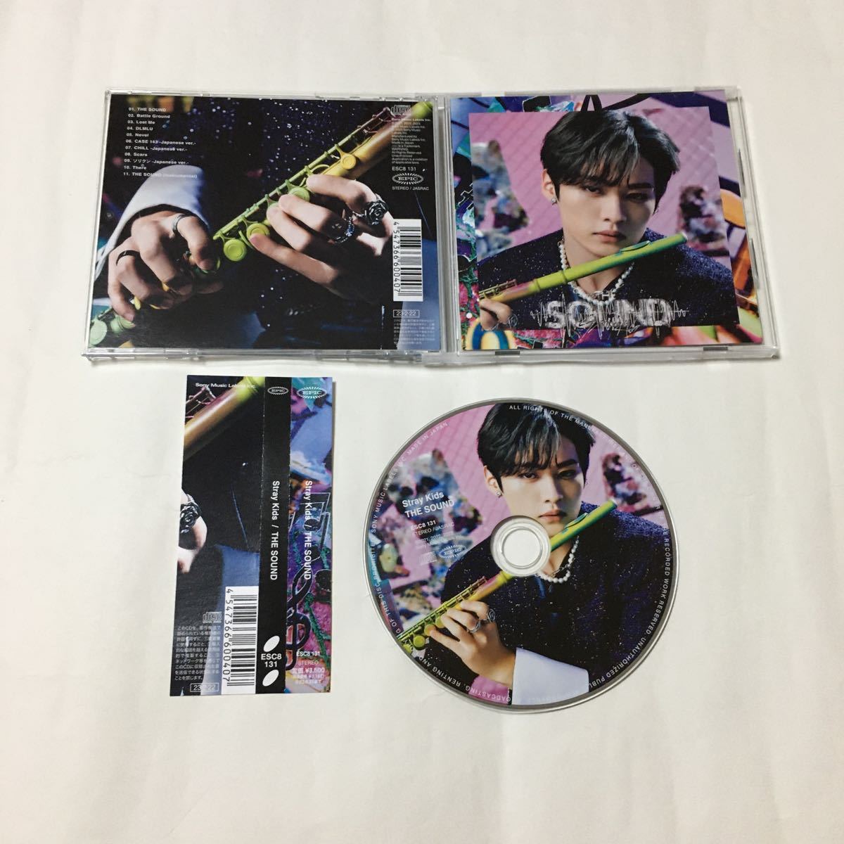 送料込み　STRAY KIDS　SKZ　CD　2個セット　☆MAXIDENT☆　8曲　韓国盤　＆　☆THE SOUND☆　10曲　Lee Know盤　リノ　スキズ　K-POP_画像8