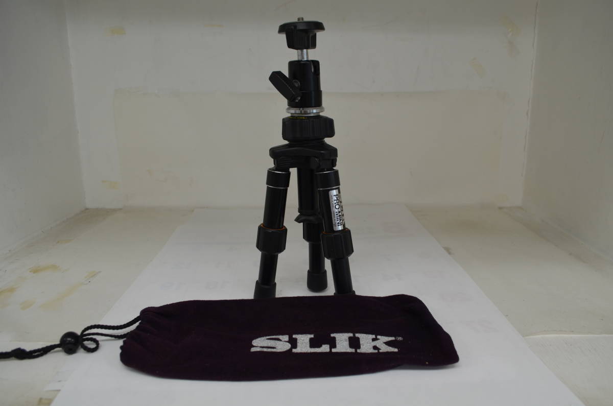 カメラ ビデオ 撮影に便利な　SLIK ＰＲＯ　MINI　三脚！503_画像1