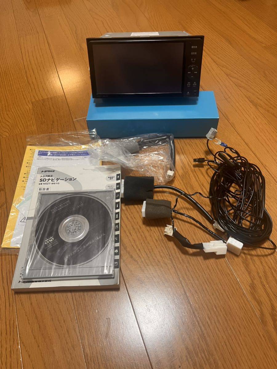 みーのママ NSZT-W61G みーのママ NSZT-W61G 送料込み トヨタ純正ナビ NSZT-W61G 動作品|