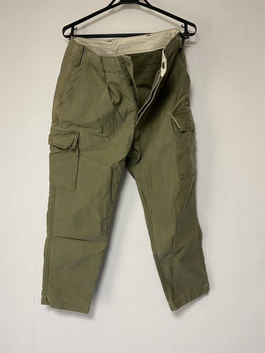 * Urban Research cargo pants L khaki outdoor casual *UMO-KNO5001
