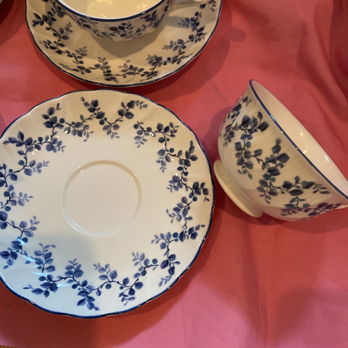 Noritake☆ノリタケ☆クラフトーン☆CRAFTONE☆ブルーフラワー Noritake☆ノリタケ☆クラフトーン☆CRAFTONE☆ブルーフラワー