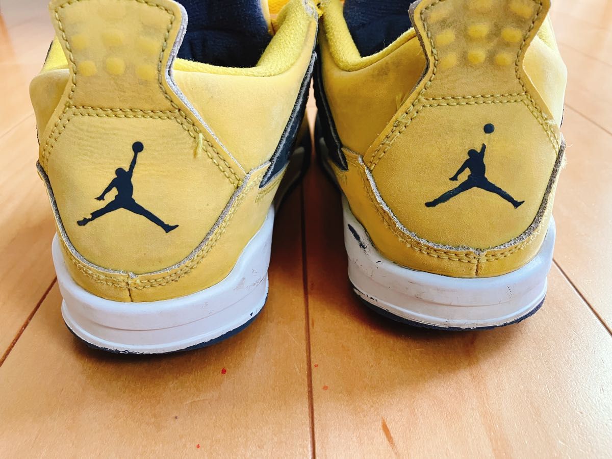 Nike JORDAN 4 イエロー エアジョーダン4 20.5cm