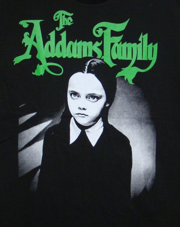 【送料無料】L★新品アダムス・ファミリー【Addams Family】プリントＴシャツ_画像2