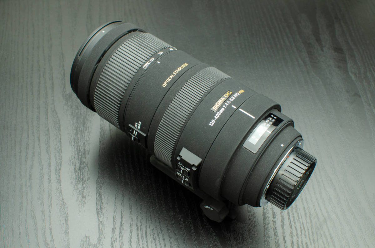 SIGMA シグマ APO 120-400mm F4.5-5.6 DG OS HSM (ニコン用)-