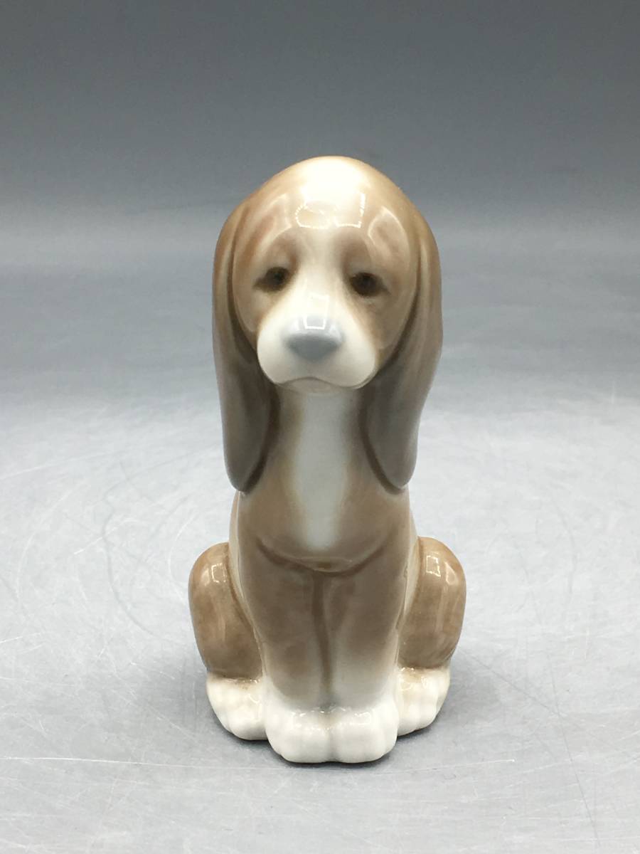 リヤドロ 犬 置物 フィギュリン 陶器 陶器人形