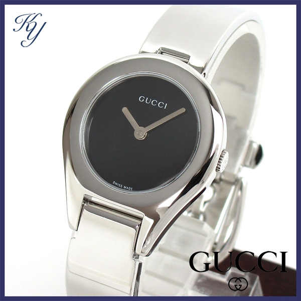 人気の GUCCI グッチ レディース【中古】 ゴールド GP 腕時計 ロゴ