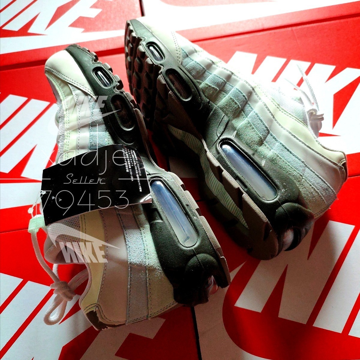 新品 正規品 NIKE ナイキ AIR MAX 95 エアマックス 95 グレー 新品 正規品 NIKE ナイキ AIR MAX 95 エアマックス 95 グレー