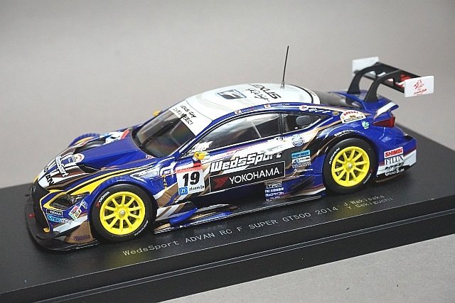 EBBRO エブロ 1/43 LEXUS レクサス ウェッズスポーツ アドバン RC F