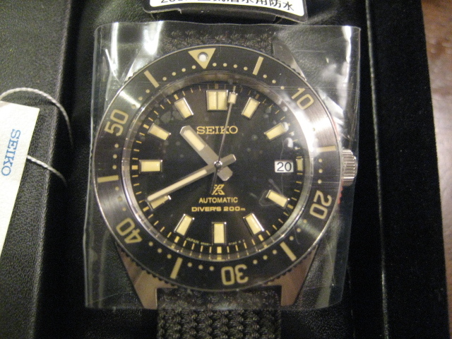  new goods unused Seiko Prospex diver SBDC141 PROSPEX Diver Scuba 1965 mechanical Divers Brown band dial 