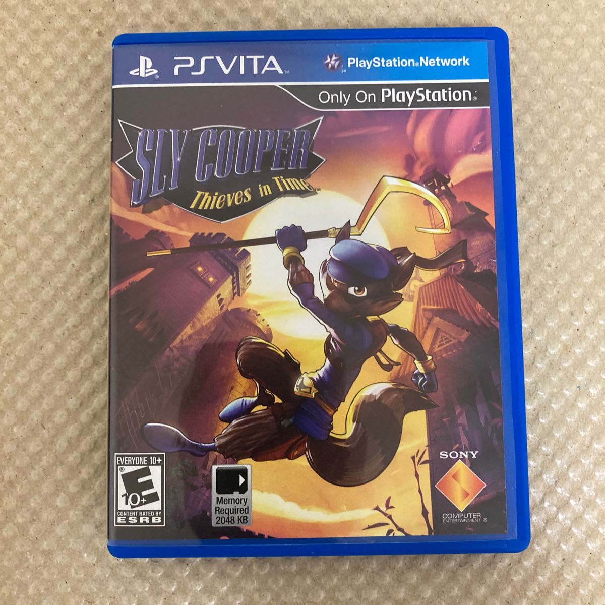 PS Vita Sly Cooper: Thieves in Time（輸入版）