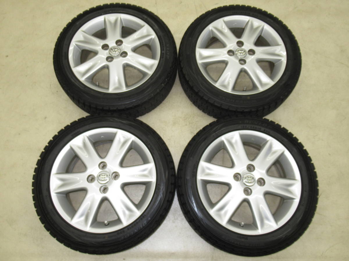 ガリ傷無し!トヨタ 90系ヴィッツRS純正 6J-16 off+51 pcd100/4H 185