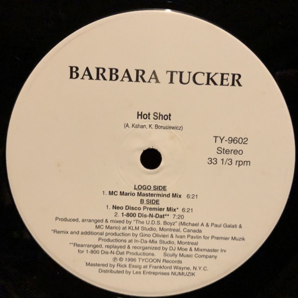 Barbara Tucker / Hot Shot_画像1