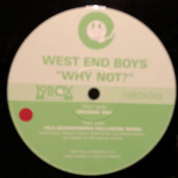 West End Boys / Why Not?_画像2