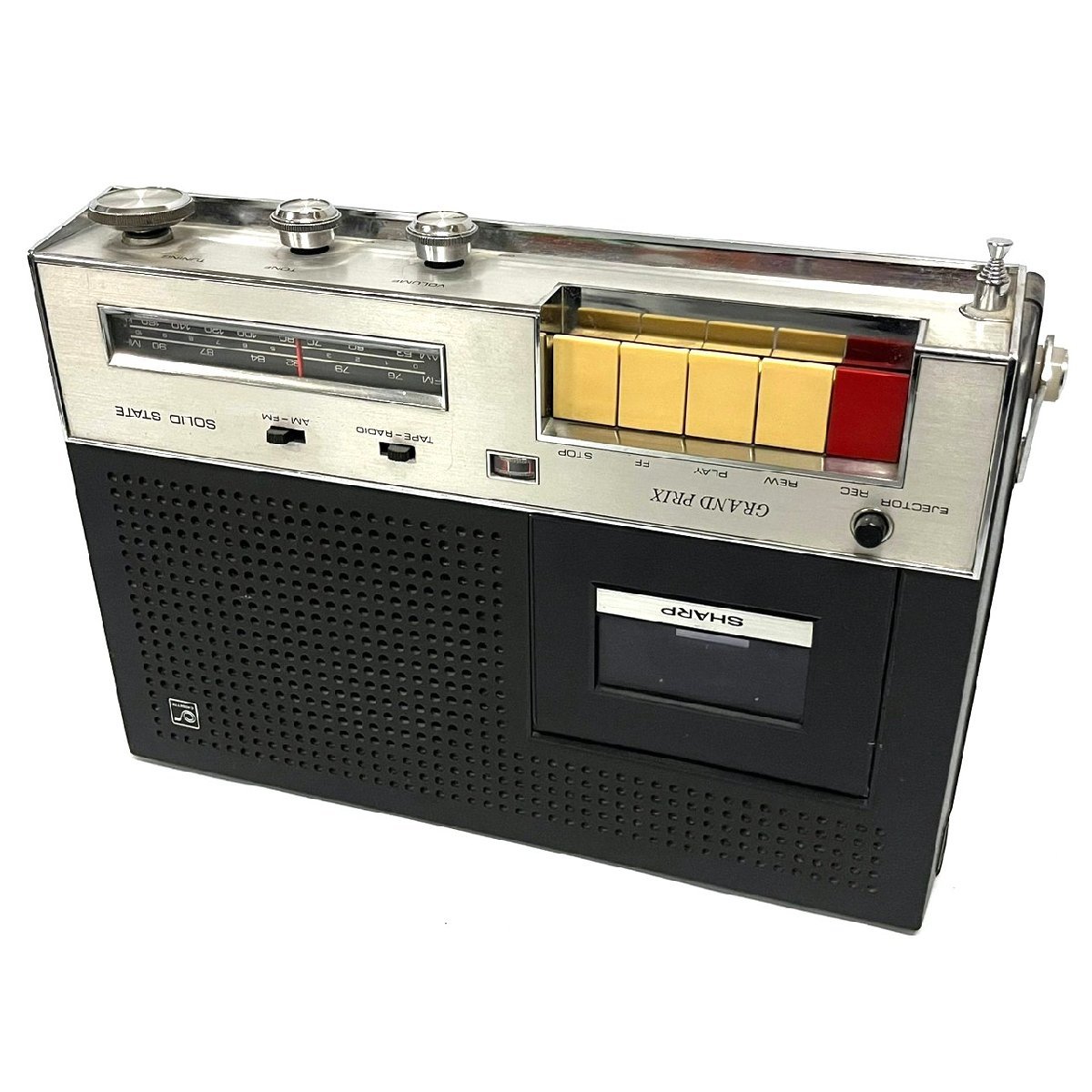 SHARP/シャープ ラジオ付テープレコーダー ラジカセ RD-404 AM/FM 昭和レトロ　091204w/T19_画像1