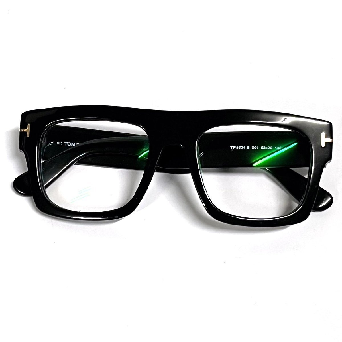 TOM FORD/トムフォード メガネフレーム 眼鏡 度無し TF5634-B 001 53□20 145 0 　091308w/T5_画像1