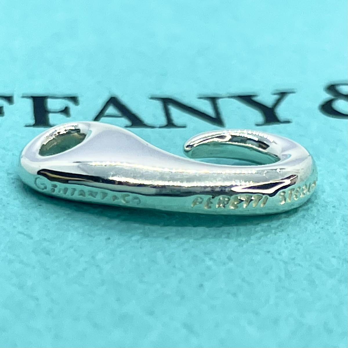 ティファニー ペイズリー　フック ネックレストップ　希少　美品　シルバー　925　Tiffany　廃盤　ヴィンテージ品 ★389