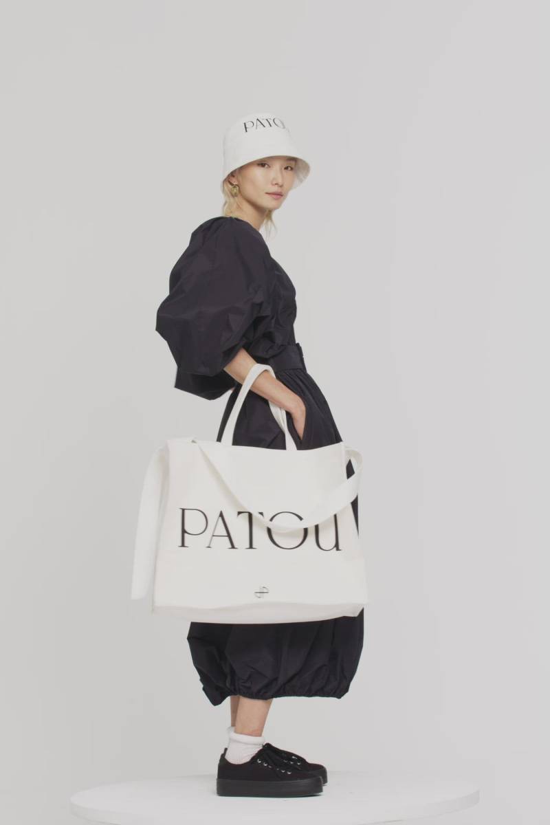  быстрое решение новый товар PATOUpatuBelted maxi dress in eco-friendly faille One-piece 36 обычная цена 121000 иен TM