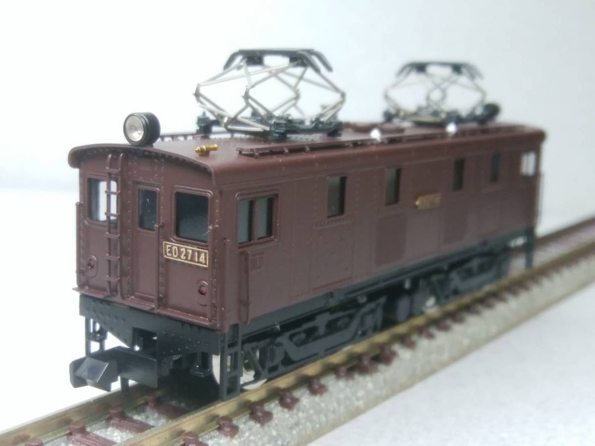 【即決】国鉄電気機関車ED27 14号機　ATS更新　☆塗装済完成品☆