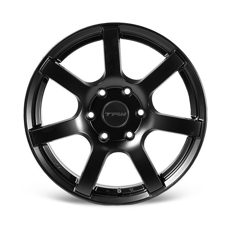 200系ハイエース ホイール TAW Styling6 18X8.0J +37 6H139.7 マットブラック ホイール4本セット 18インチ_画像2