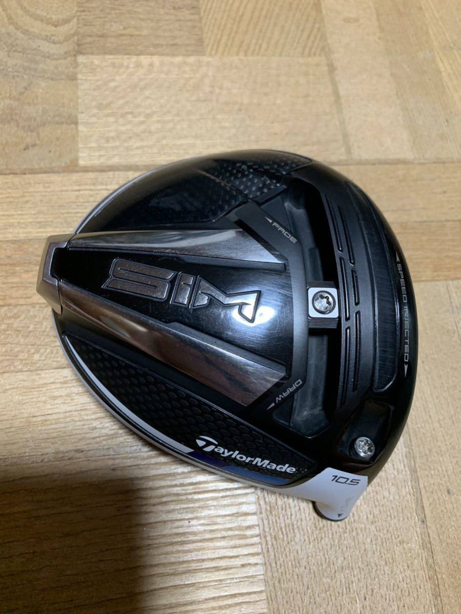 全商品オープニング価格！ TaylorMade SIM シム 10.5° ヘッド のみ