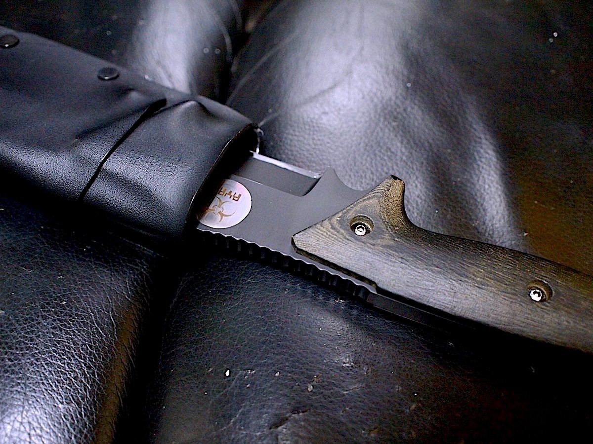 Steve Ryan スティーブ・ライアン King Fighter custom knife Steve Ryan スティーブ・ライアン King Fighter custom knife