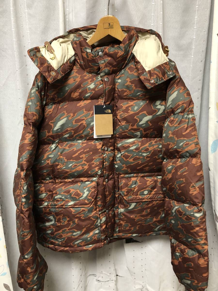 新品 The North Face Printed 71 Sierra Down Short Jacket US XL 海外モデル 国内未発売 ヌプシ ダウン ジャケット jkt 