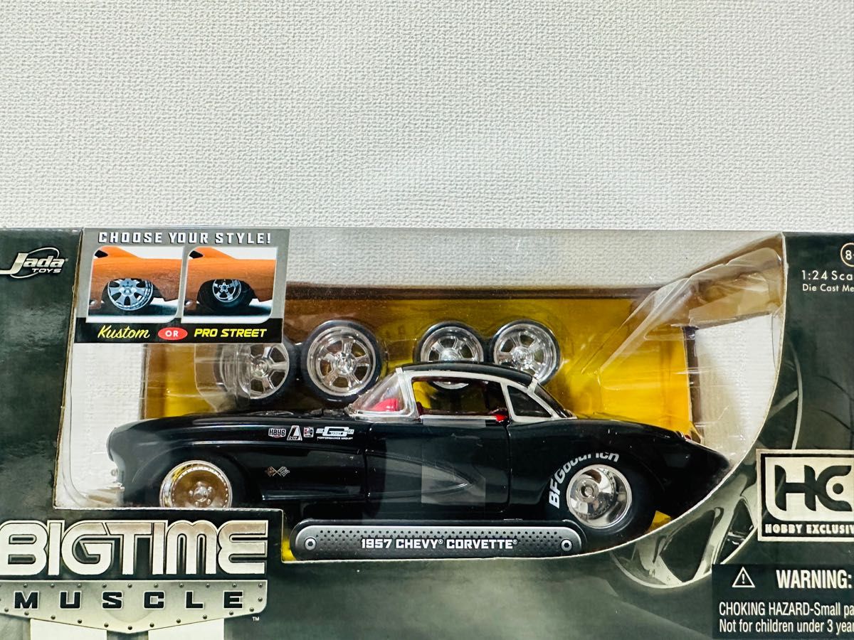 Jadaジェイダ/’57 Chevyシボレー Corvetteコルベット kustomカスタム 1/24絶版 